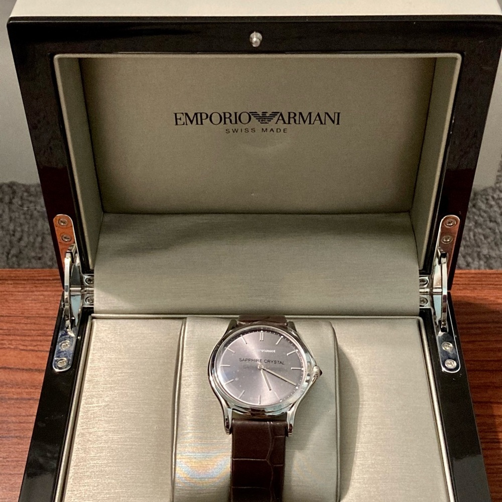 Emporio Armani Swiss Made Watch